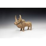 Large Indus Valley Style Painted Bull