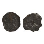 English Milled Coins - James II - Tin Halfpennies [2]