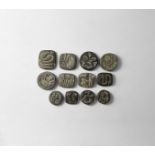 Western Asiatic Style Stamp Bead Group