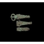 Merovingian Buckle and Strap End Group