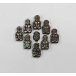 Western Asiatic Style Figural Bead Group