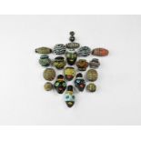 Western Asiatic Style Large Glass Bead Group