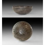 Late Achaemenid Silver Lotus Bowl