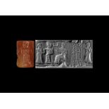 Isin - Larsa Cylinder Seal for the Servant of Ilabrat