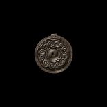 Saxon Patrix Brooch Die with Waves Design