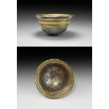 Greek Gilt Silver Palm Cup