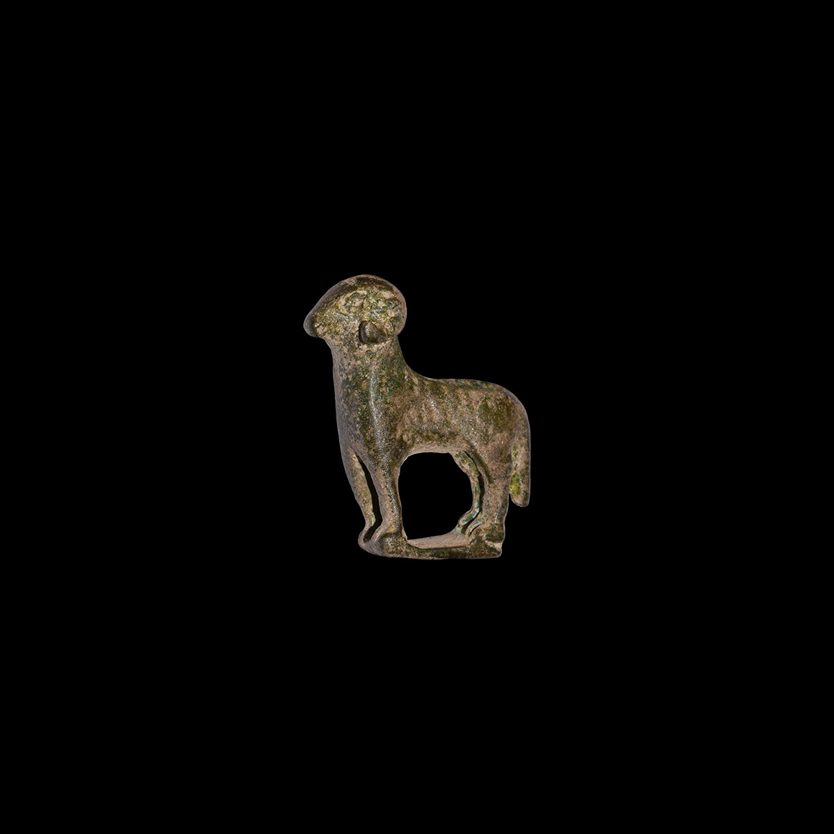 Roman Ram Statuette