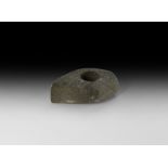 Stone Age Corded Ware Pierced Axehead