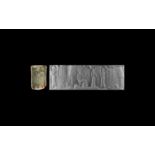 Cylinder Seal for Temple Priest of King Shu-sin
