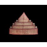 Ottoman Velvet Temple Embroidery