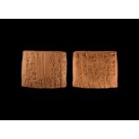 Neo-Sumerian Messenger Tablet from Iri-Sagrig