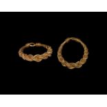 Viking Gold Plaited Wire Ring