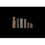 Western Asiatic Bronze Cylinder Seal Collection