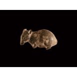 Roman Mouse Statuette