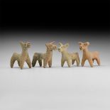 Western Asiatic Dog Statuette Collection