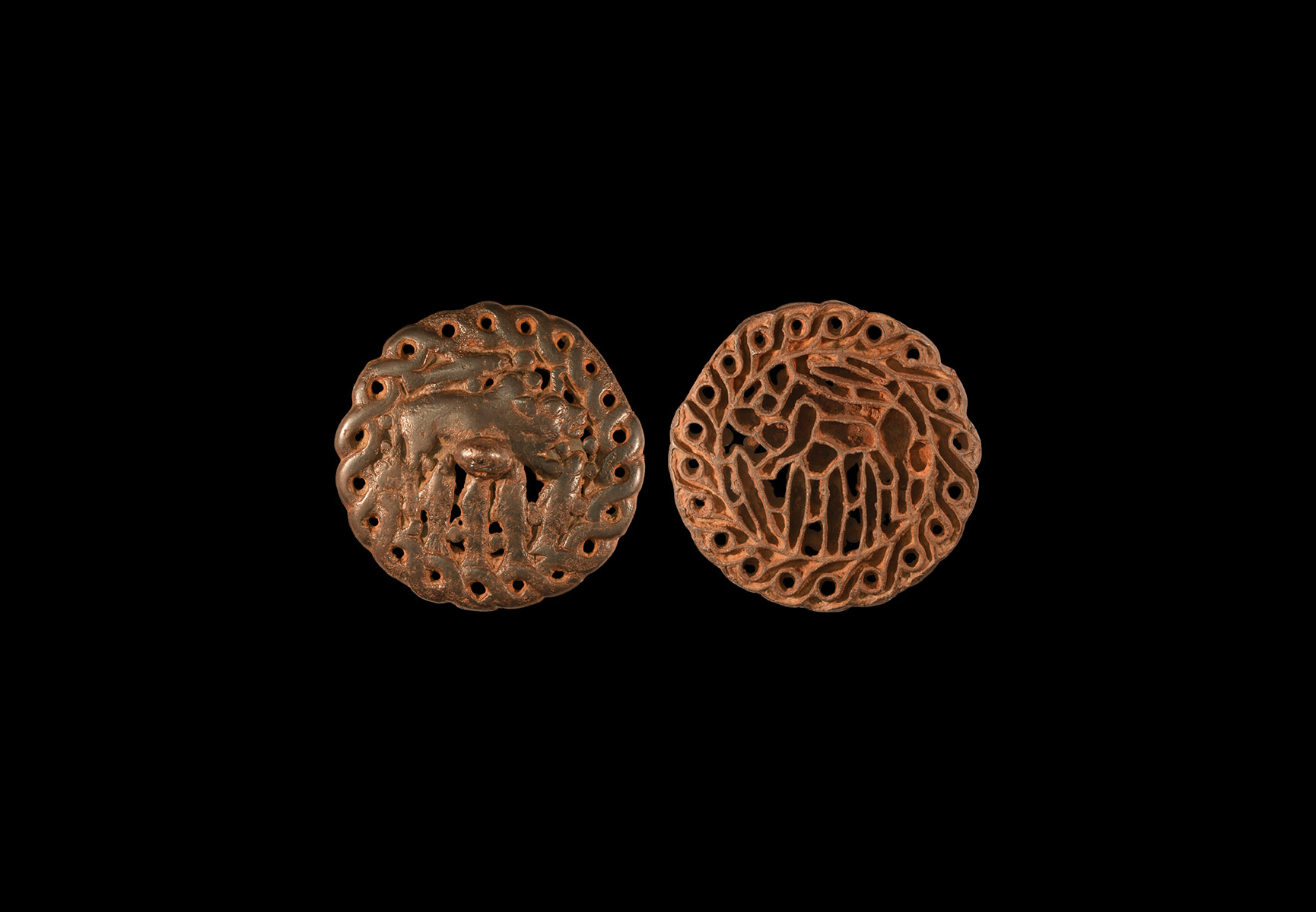 Large Western Asiatic Stamp Seal with Animal