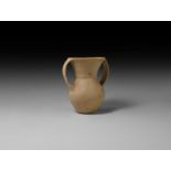 Chinese Neolithic Two-Handled Jar