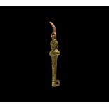 Roman Figural Lock Hasp