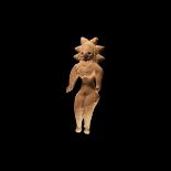 Indus Valley Fertility Figure with Radiate Crown