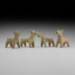 Western Asiatic Dog Statuette Collection