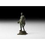 Roman Lares Household Guardian Statuette