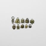 Tudor Period Silver Clothes Fastener Collection