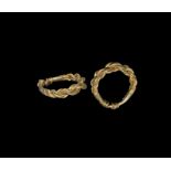 Viking Gold Multi-Stranded Ring