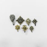 Tudor Period Silver Clothes Fastener Collection