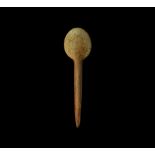 Stone Age Late Chalcolithic Paddle Sceptre