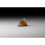 Egyptian Agate Hare Amulet