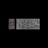 Western Asiatic Syro-Cappadocian Cylinder Seal with Animals