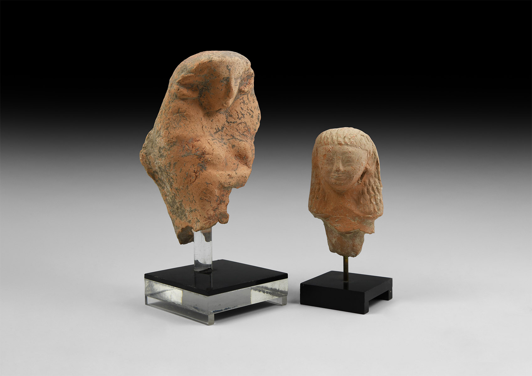 Phoenician Terracotta Fragment Group