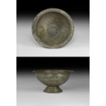 Byzantine Epigraphic Footed Bowl