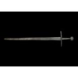 Medieval Type XI Inscribed Sword