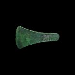 Bronze Age British 'Migdale' Type Decorated Flat Axe