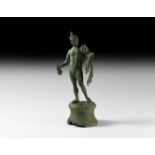 Roman Mercury Statuette