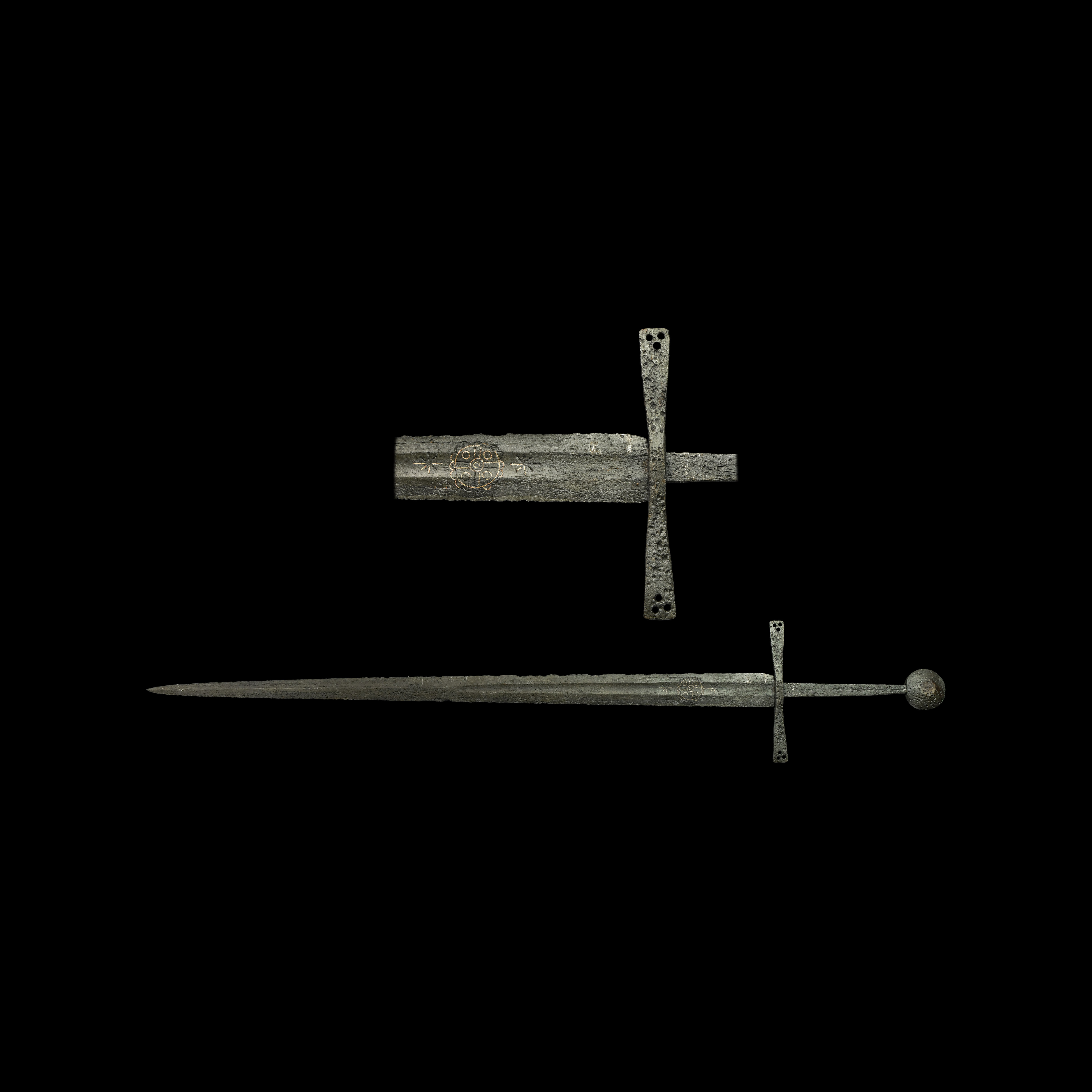 Medieval Type XIIIA Two-Handed Long Sword
