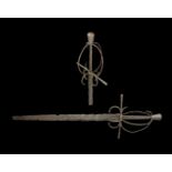 Tudor Age Double-Handed Rapier