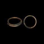 Very Large Bronze Age Decorated Arm-Ring