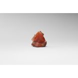 Natural History - Carnelian Mineral Specimen