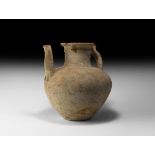 Roman Redware Jug