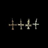 Byzantine Pendant Cross Group