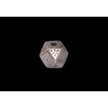 Central Asian Silver Polyhedral Amulet