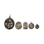 Italy - Silver Religious Medals [5]