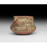 Indus Valley Painted Bowl with Rings
