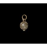 Viking Gold Orb Pendant