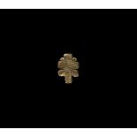 Coptic Figural Cross Pendant