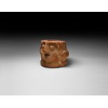 Romano-Egyptian Janiform Jar Top