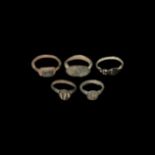 Roman Ornamented Ring Collection