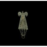 Ostrogothic Pendant with Birds-Heads